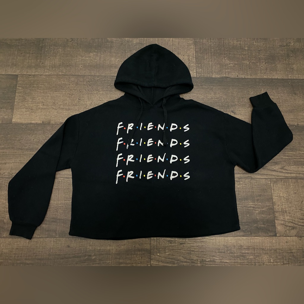 Friends Womens Size M Black Friends